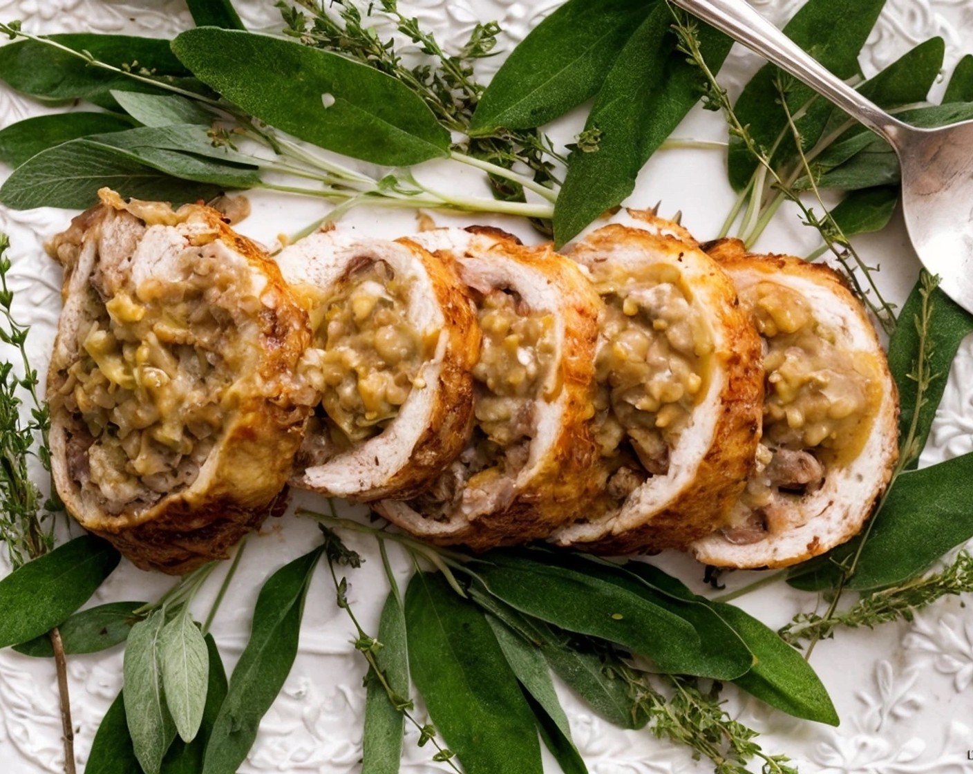 Roasted Turkey Roulade