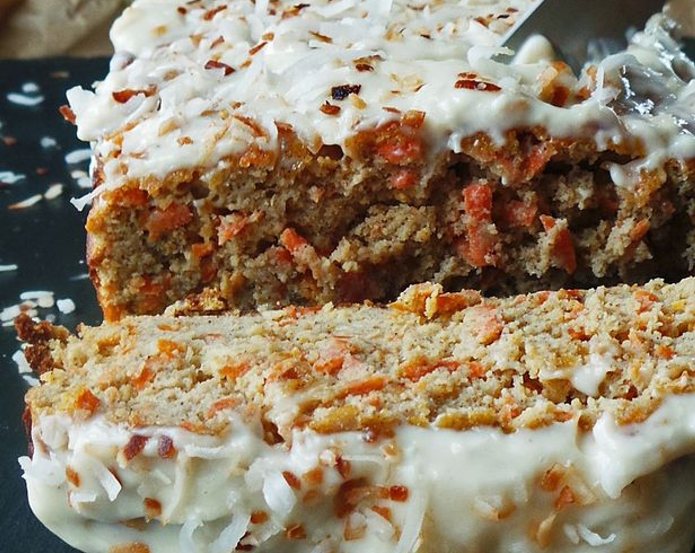 Gluten-Free Carrot Coconut Loaf Cake