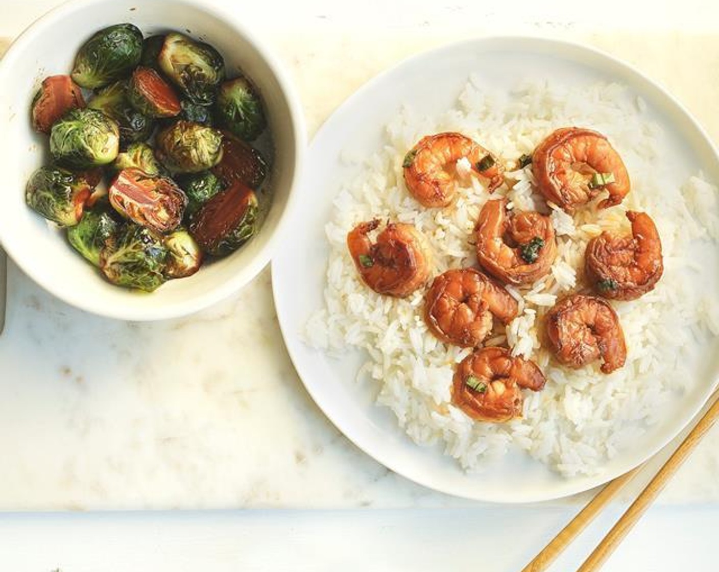 Vietnamese Shrimp in Caramel Sauce with Rice