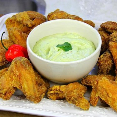 Zesty Garlic Flavored Avocado Yogurt Dip Recipe | SideChef