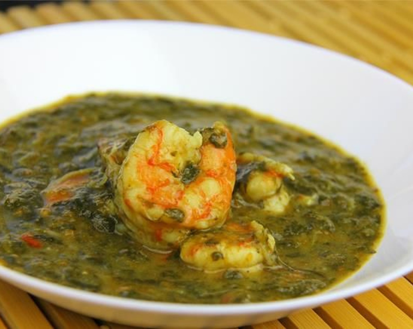 Amazing Shrimp Callaloo (Spinach Soup)