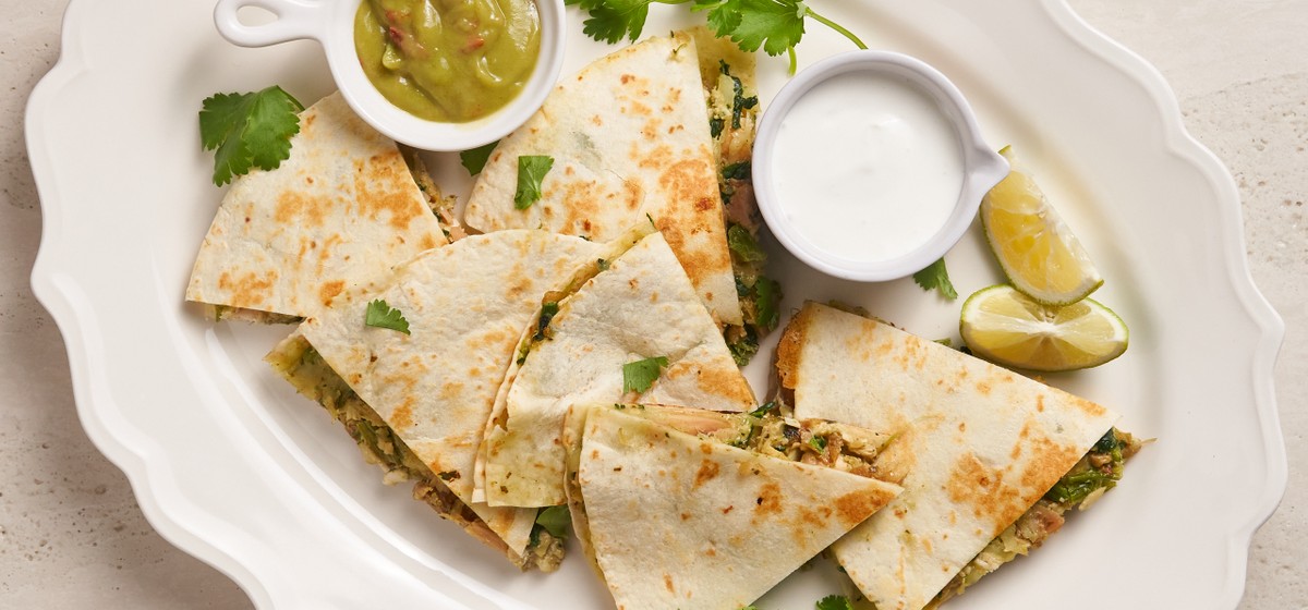 Chicken Pesto Quesadilla Recipe SideChef