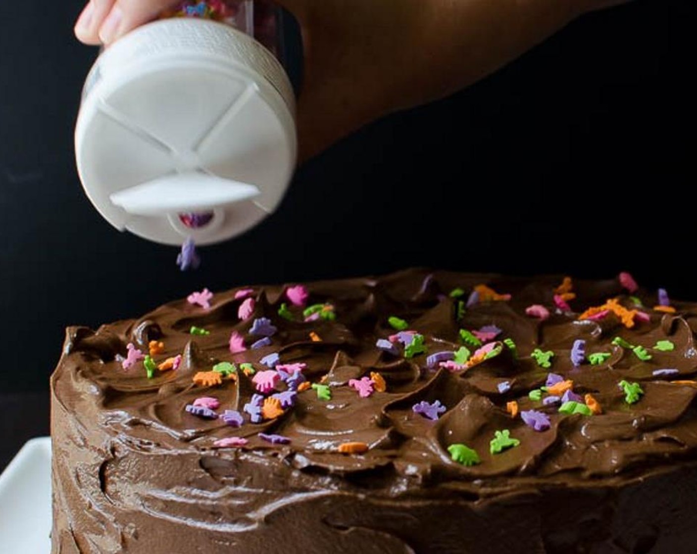 step 13 Scatter your favorite Sprinkles (to taste) or other cake decorations if desired.