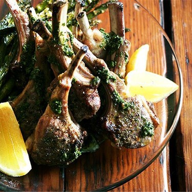 Broiled Lamb Chops with Nigella's Mint Sauce Recipe | SideChef