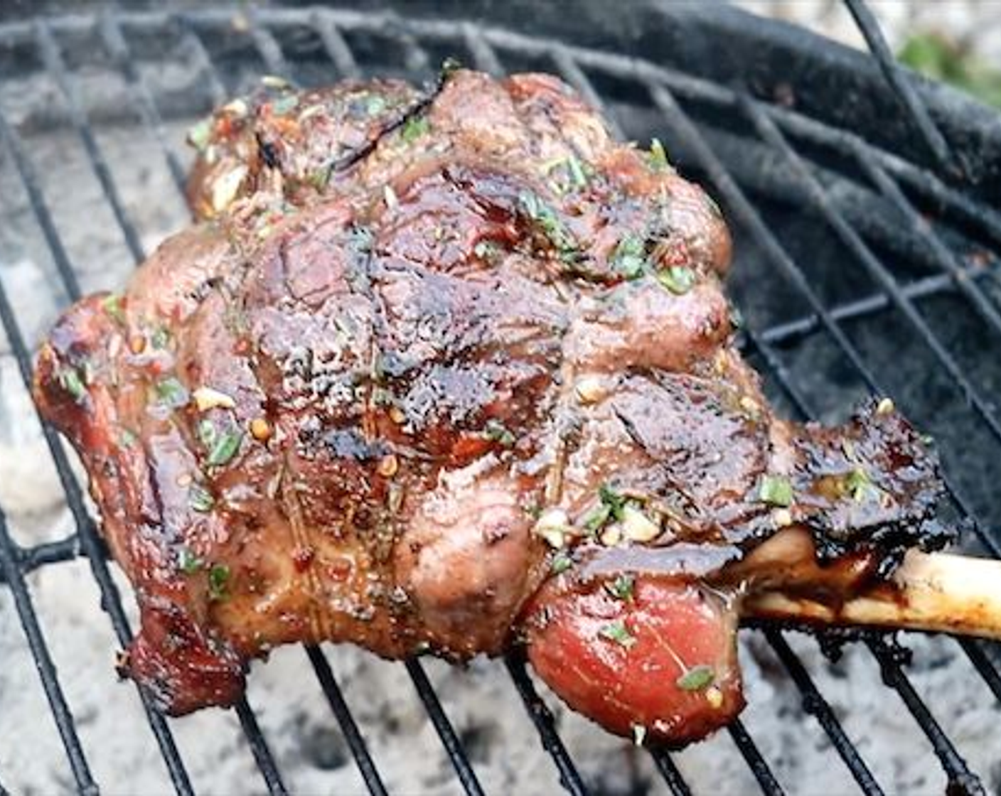 Succulent Grilled Leg of Goat