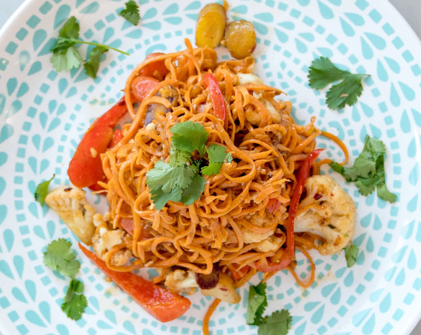 Sweet Potato Veggie Pad Thai