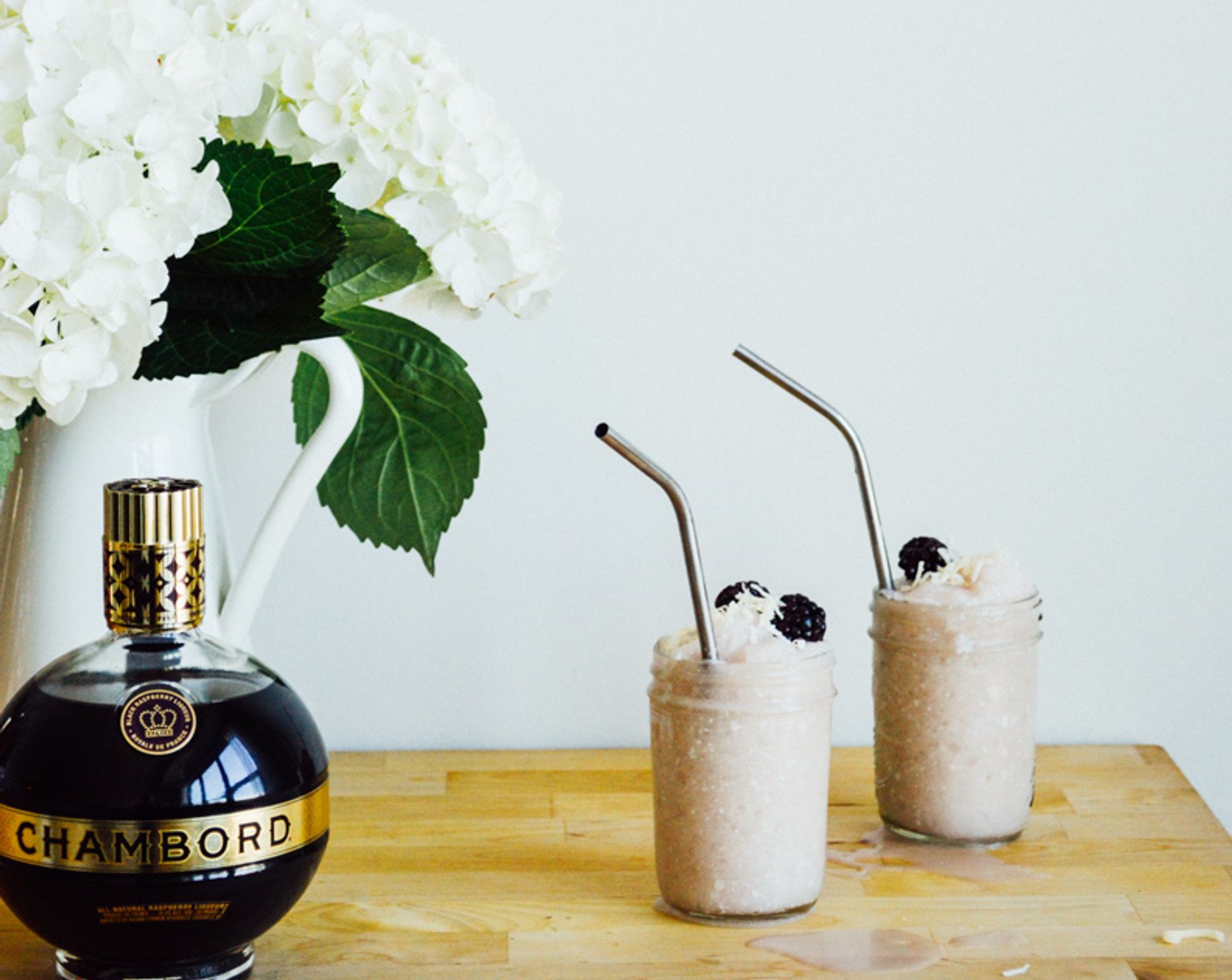 Coconut Chambord Slush