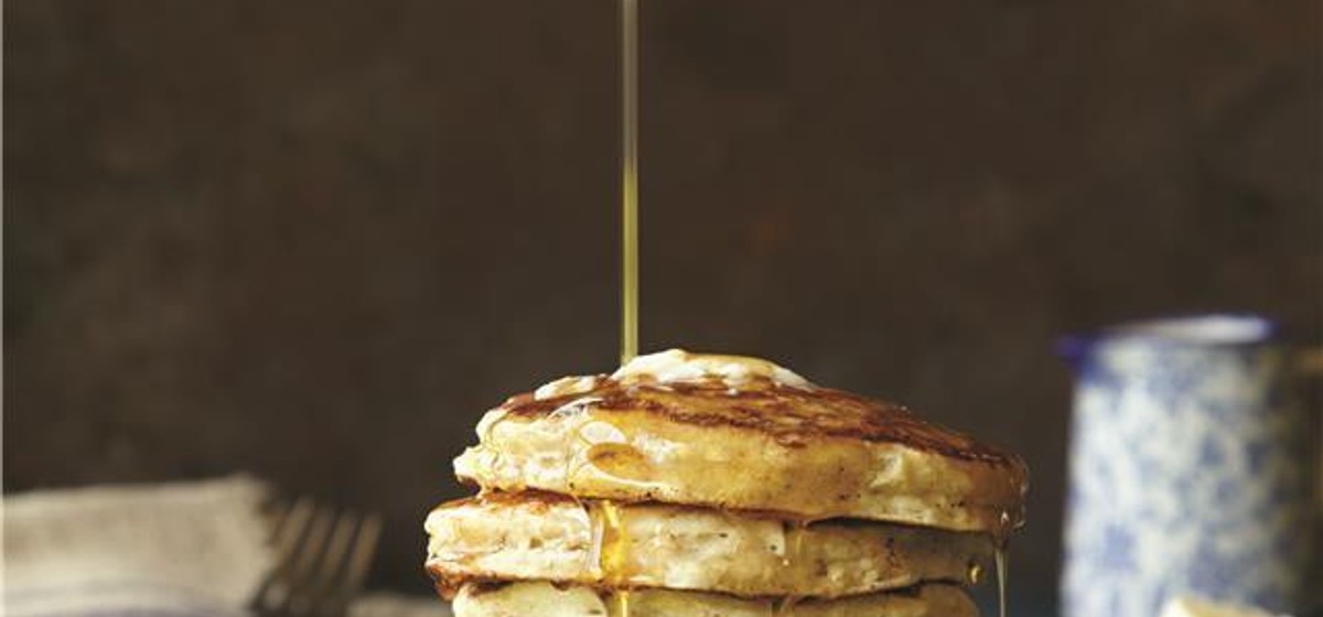 Oatmeal Buttermilk Pancakes Recipe | SideChef