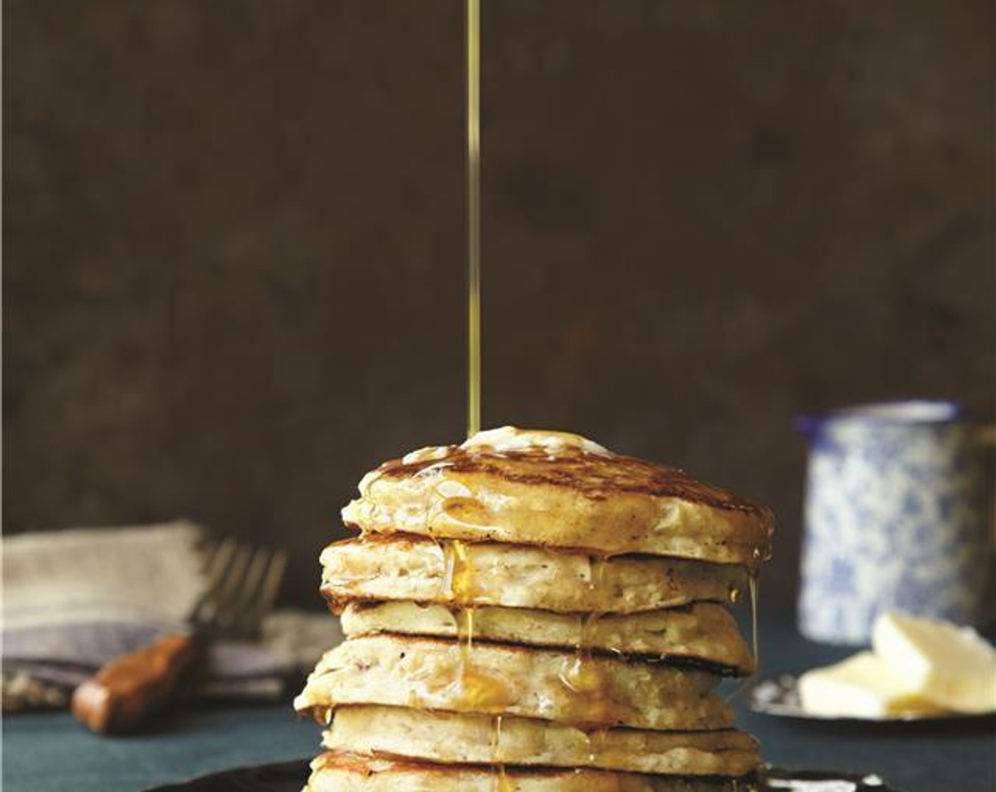 Oatmeal Buttermilk Pancakes