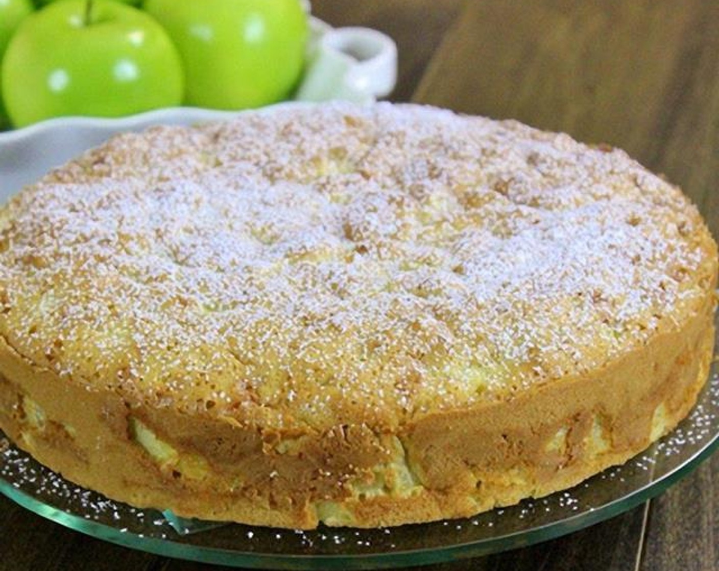Sharlotka Russian Apple Pie-Cake