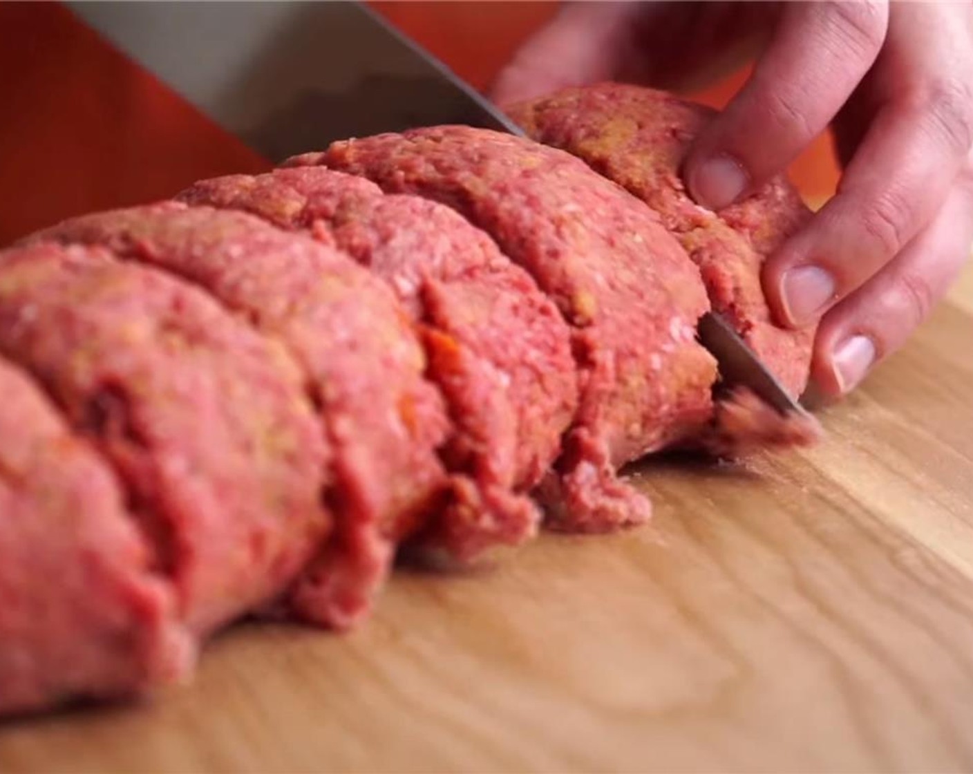 step 5 Shape the beef mixture into 6 mini meatloaves.