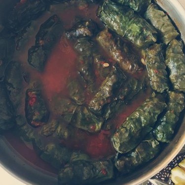 Meat and Bulgur Stuffed Swiss Chard Recipe | SideChef