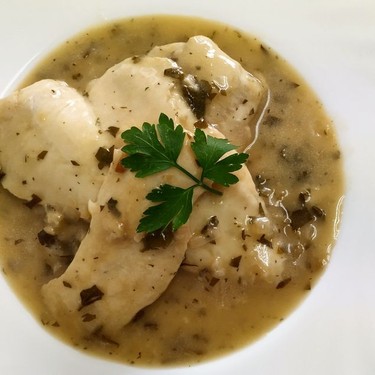 Hake in Green Sauce Recipe | SideChef