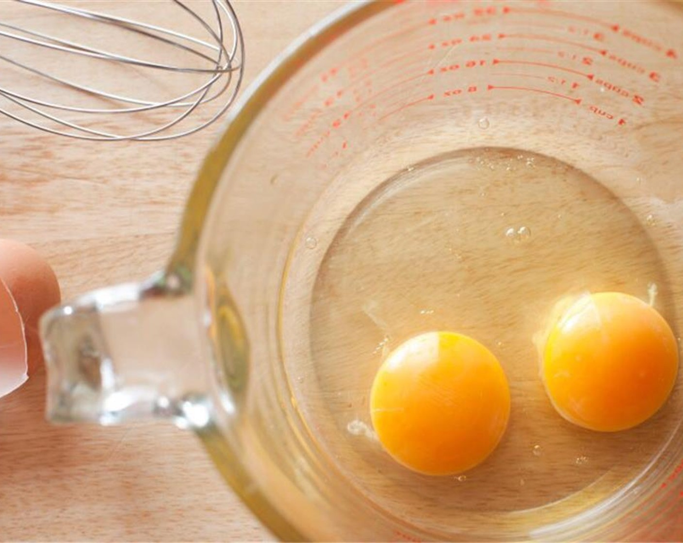 step 1 Cube the Butter (4 oz) and beat the Eggland's Best Classic Egg (1).