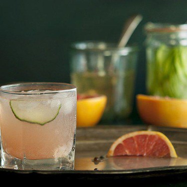 Cucumber-Infused and Grapefruit, Black Pepper Fizz Recipe | SideChef