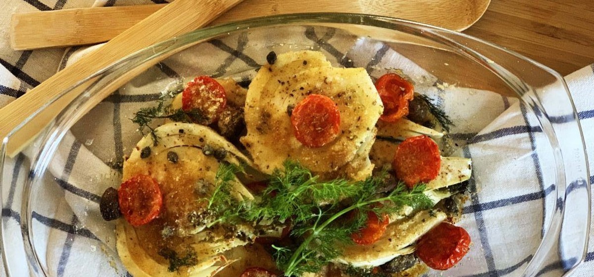 Mediterranean Baked Fennel Recipe SideChef