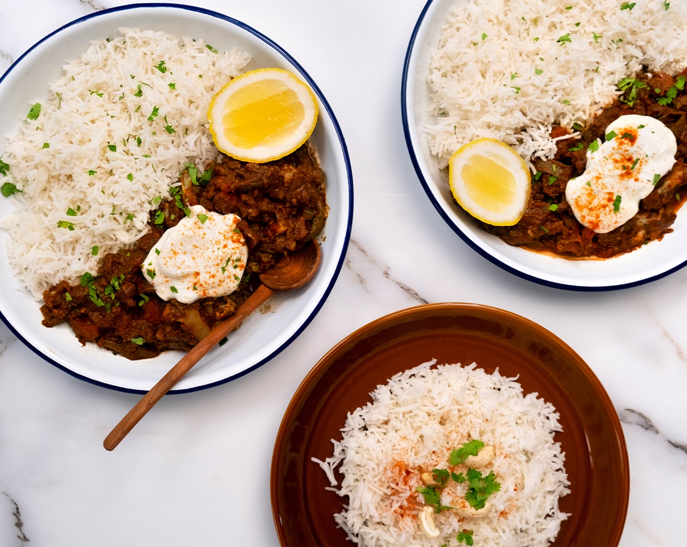 Vegetable Masala Curry with Basmati Rice