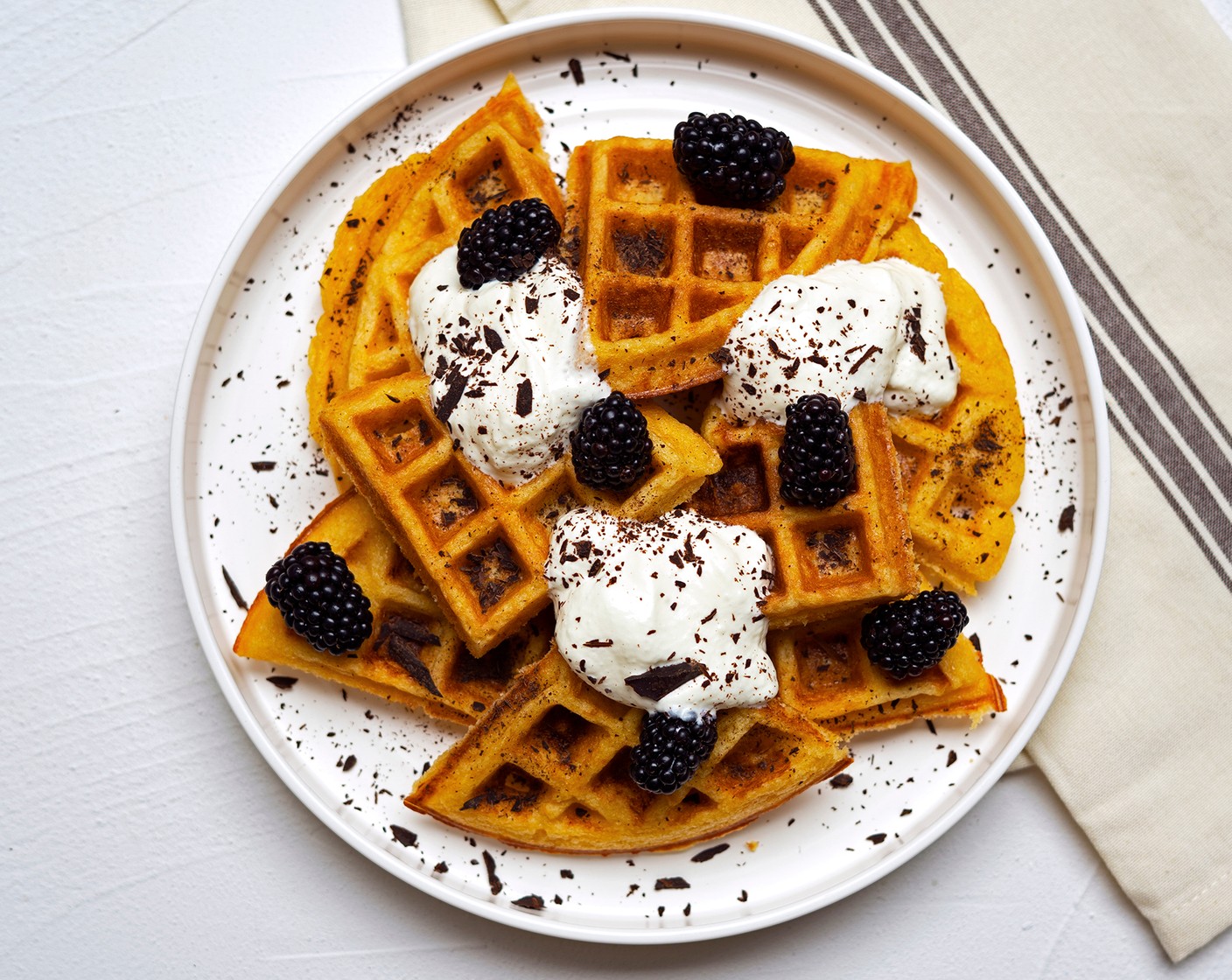 Basic Sweet ‘Chaffles’ (Keto Waffles)