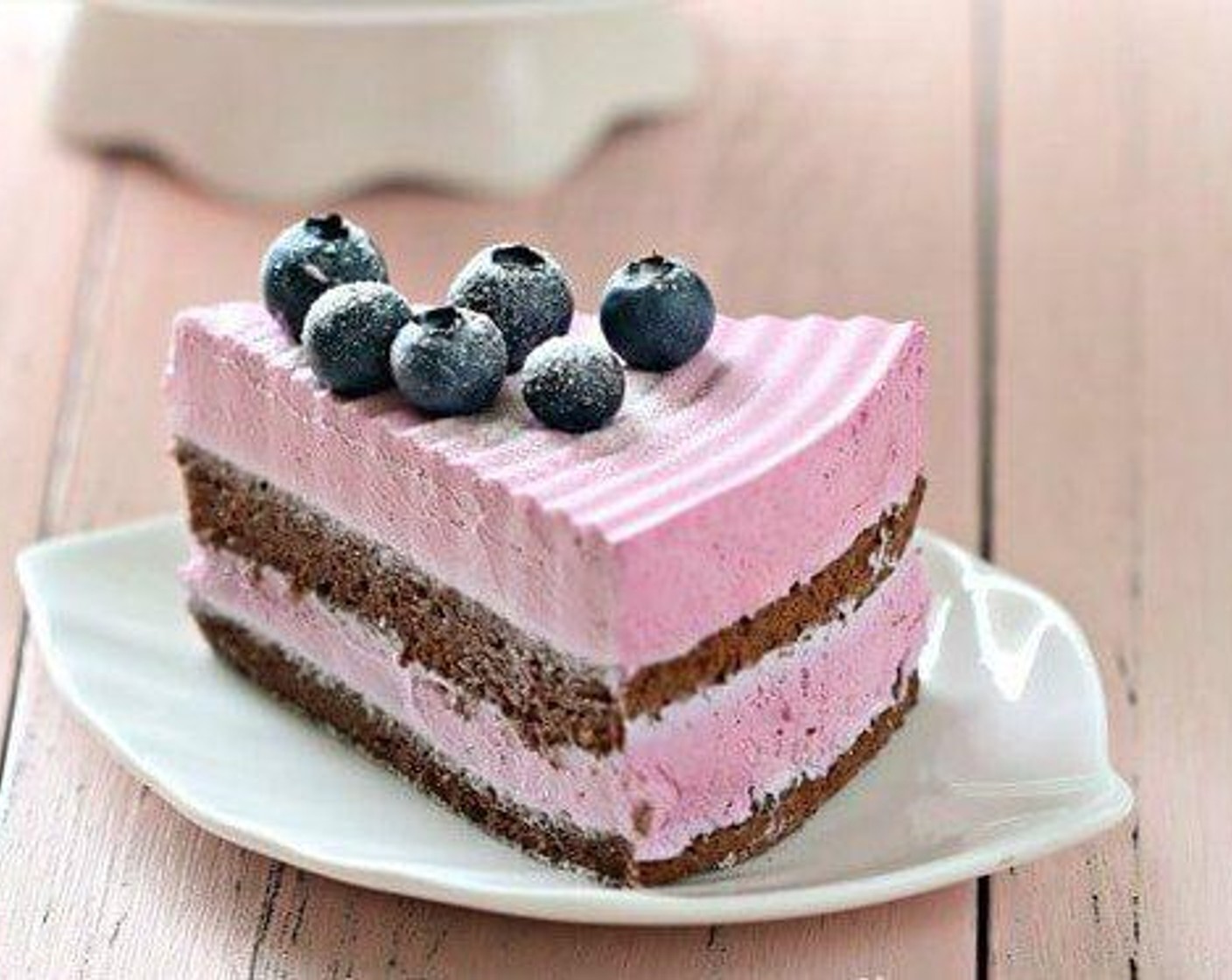Blueberry Mousse Chocolate Cake