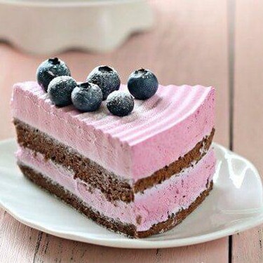 Blueberry Mousse Chocolate Cake Recipe | SideChef