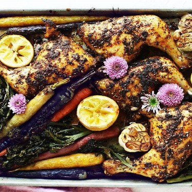 Rotisserie-Style Sheet Pan Chicken Recipe | SideChef