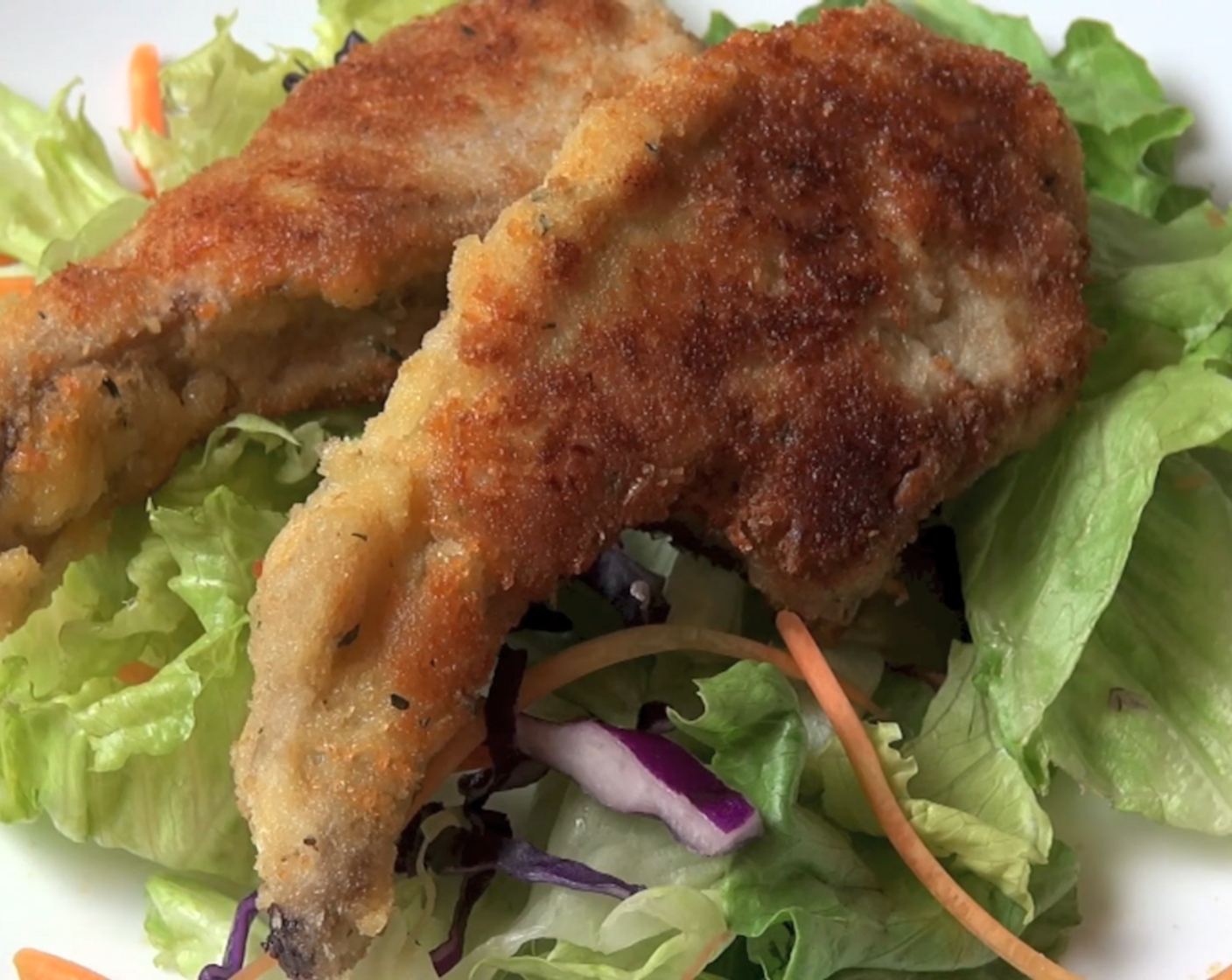 Parmesan Crusted Lamb Cutlets