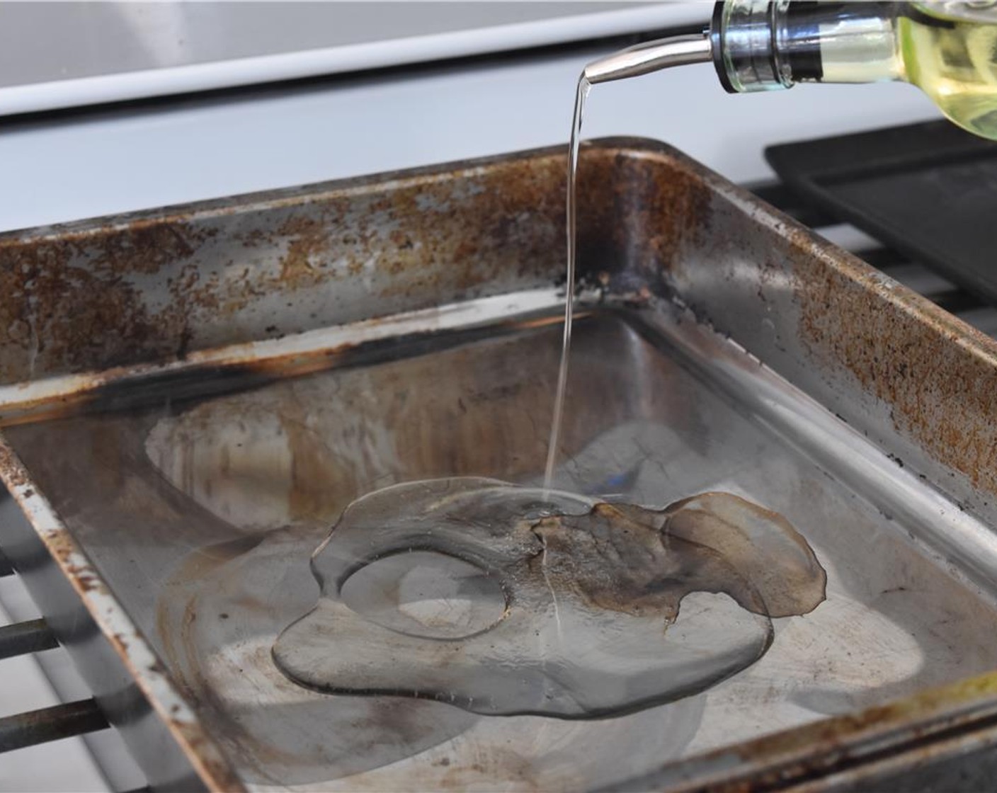 step 4 Heat Grapeseed Oil (2 Tbsp) in a Dutch oven or a half hotel pan over medium-high heat.