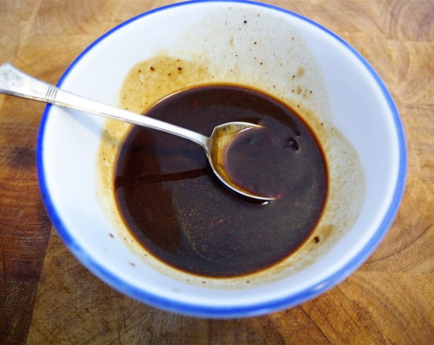 step 4 In a small bowl, combine Low-Sodium Soy Sauce (1 1/2 Tbsp), Rice Wine (1 Tbsp), and Granulated Sugar (1/2 tsp). Set aside.