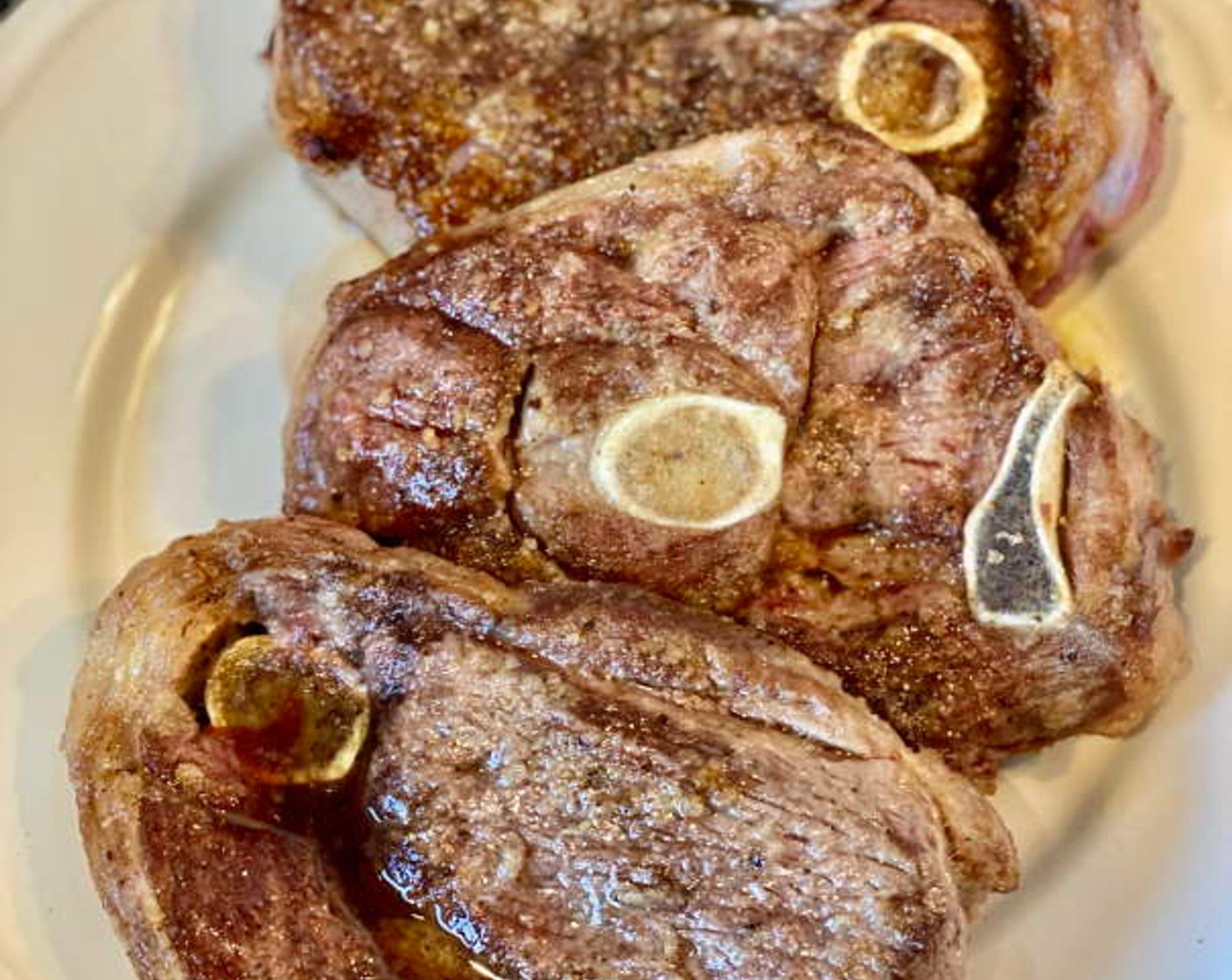 step 5 Once browned on both sides, remove from the casserole dish and allow to rest on a plate, completing the process with the remaining chops.