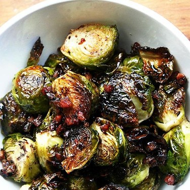 Ina Garten's Balsamic Brussels Sprouts Recipe | SideChef