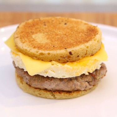 Keto Sausage and Egg McMuffin Recipe | SideChef