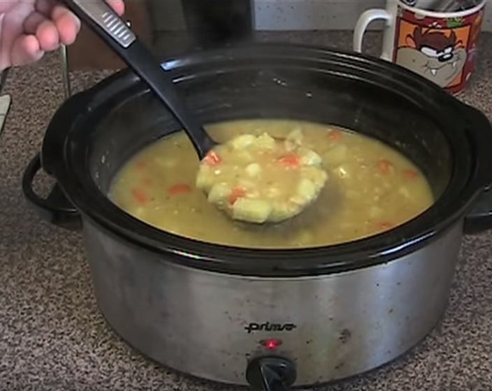 Slow Cooker Winter Vegetable Soup Recipe SideChef