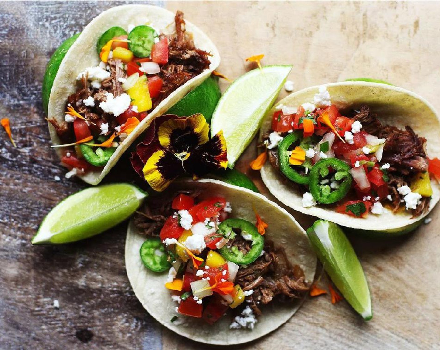 step 7 Roll the Lime (1) on the counter before cutting in half, and squeeze the juice over the salsa along with the Salt (1/2 Tbsp) and Granulated Sugar (1 tsp). Toss together and add more salt to taste. Serve with Small Corn Tortillas (48).