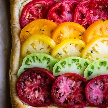 Heirloom Tomato Tart Recipe | SideChef