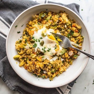 Veggie and Egg Cauliflower Rice Bowls Recipe | SideChef