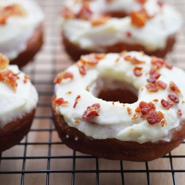 Cheese Fondue and Bacon Doughnuts Recipe | SideChef