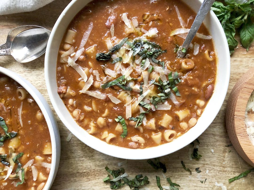 Ina Garten's 16 Bean Pasta e Fagioli Recipe SideChef