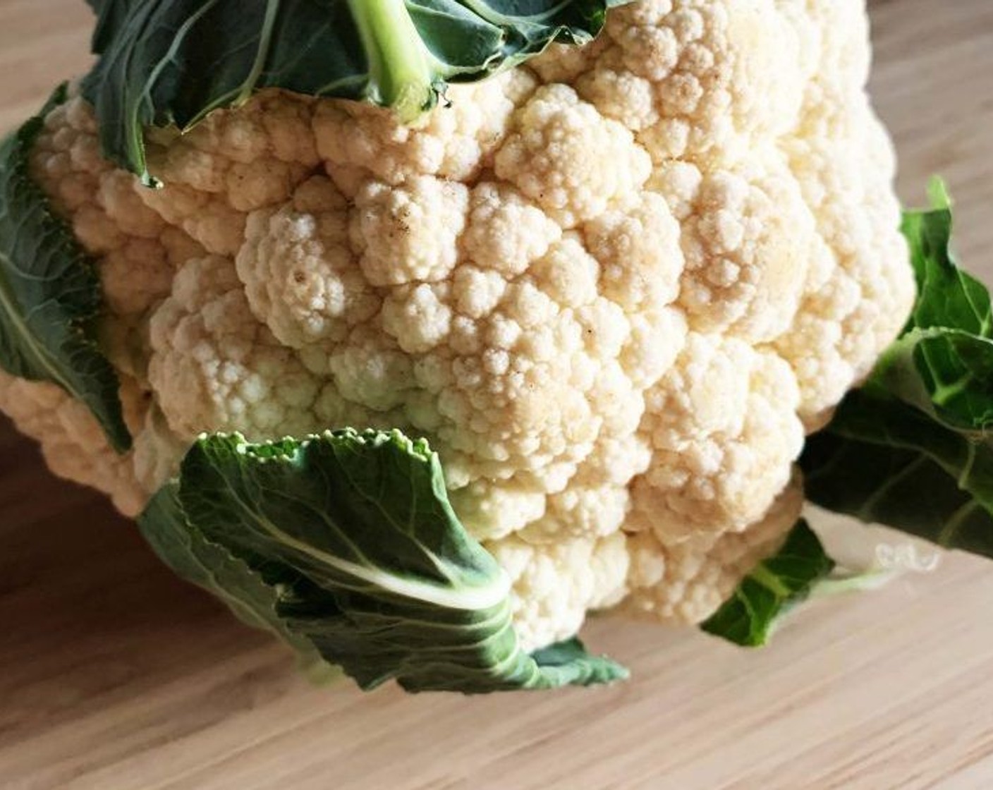 step 1 Wash up the Cauliflower (1 head) and cut off florets.
