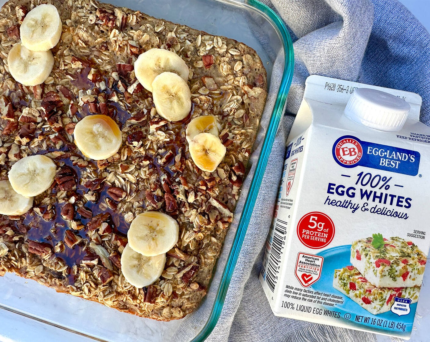 Banana Bread Baked Oatmeal