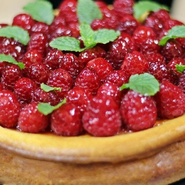 Raspberry Cheesecake Recipe | SideChef