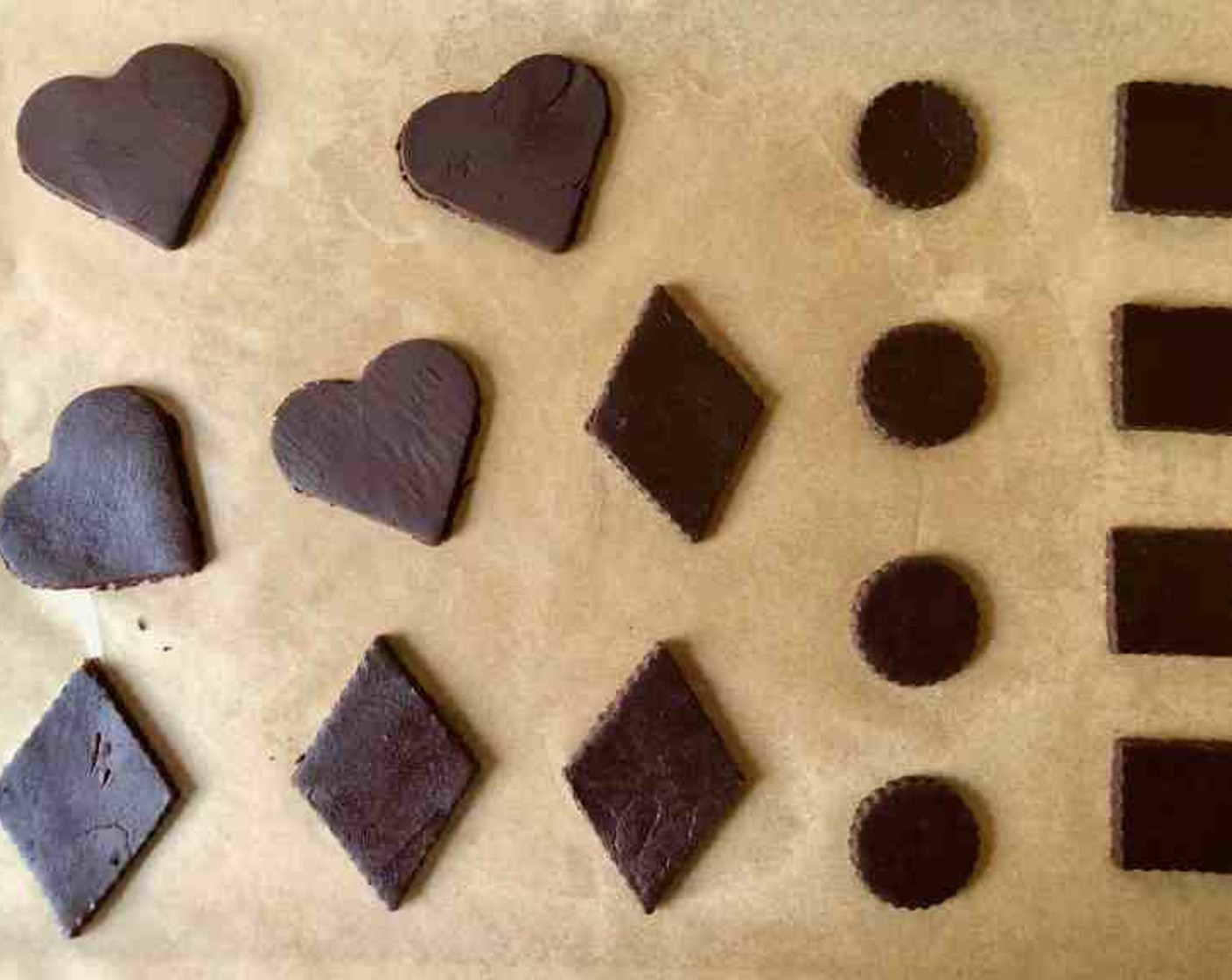 step 9 Carefully transfer whole cookies with a spatula to a parchment-lined baking sheet, spacing 1-inch apart.