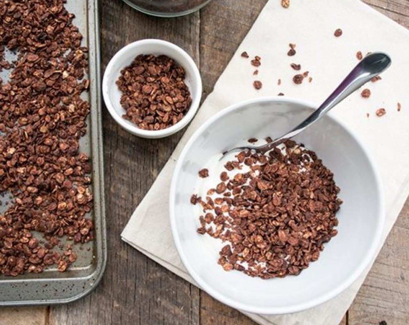 Chocolate Granola with Coconut Palm Sugar