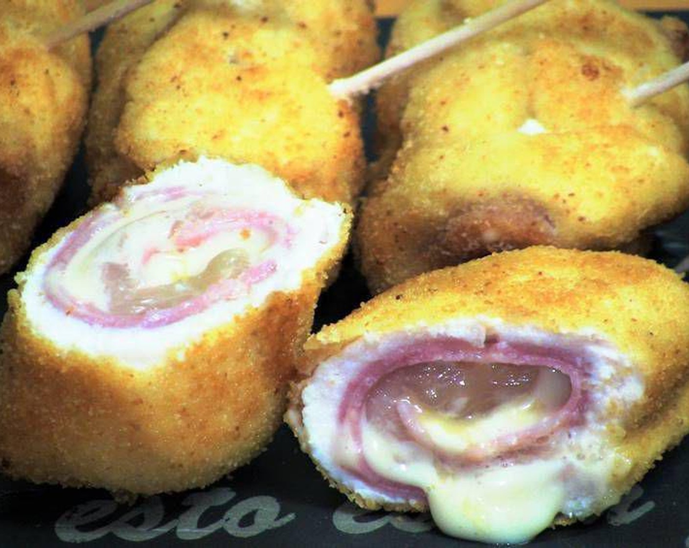 Stuffed Chicken Rolls