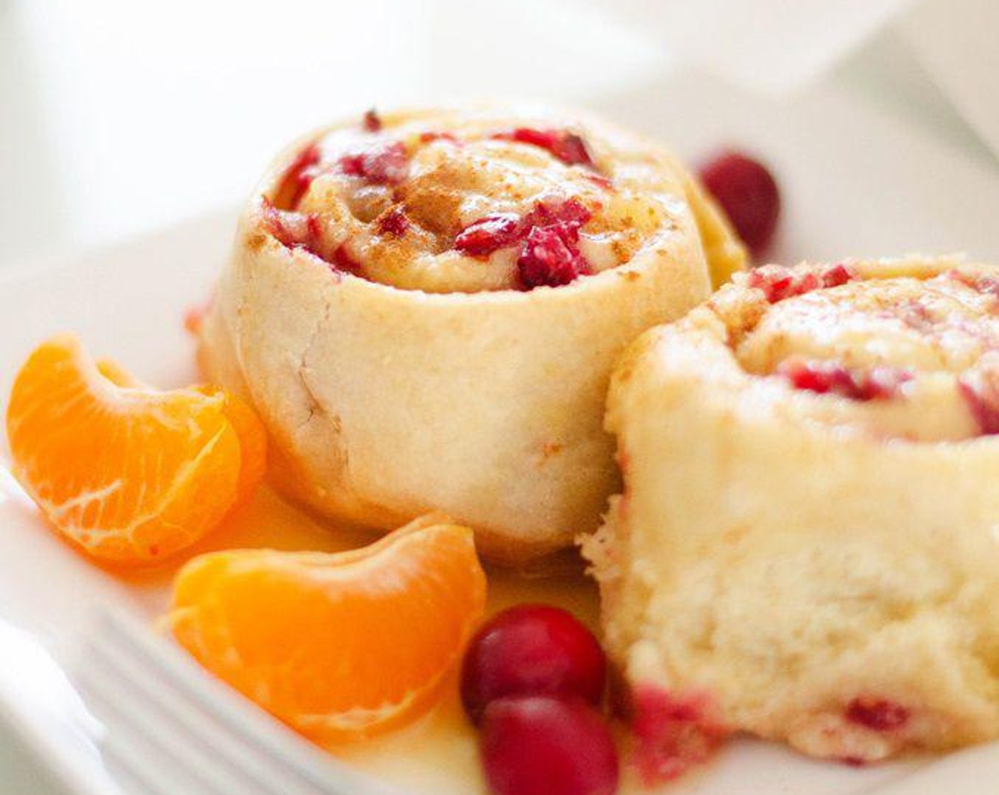 Cranberry Orange Sweet Rolls