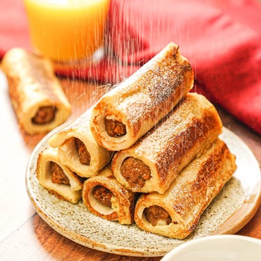 Vegan French Toast Sausage Roll-Ups Recipe | SideChef