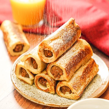 Vegan French Toast Sausage Roll-Ups Recipe | SideChef