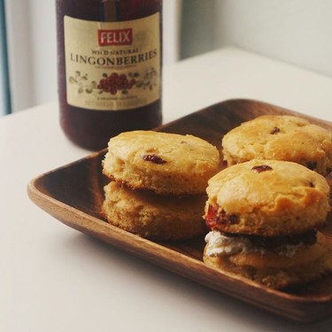 English Cranberry Scones Recipe | SideChef