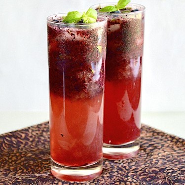 Blueberry Lemon Mojitos Recipe | SideChef