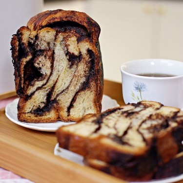 Chocolate Swirl Bread Recipe | SideChef