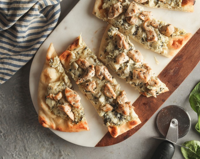Chicken Artichoke Flatbread  Recipe | SideChef